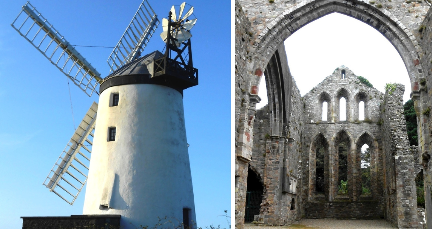 Ballycopeland Windmill in Millisle and Grey Abbey, Greyabbey